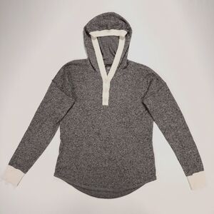 SmartWool Women's Shadow Pine Hoodie In Black - Moonbeam Marble Size M GUC!
